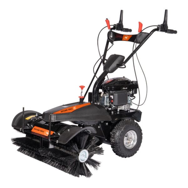 Power Brush Sweeper Outland Tools PS100 - Petrol sweeper with E-Starter
