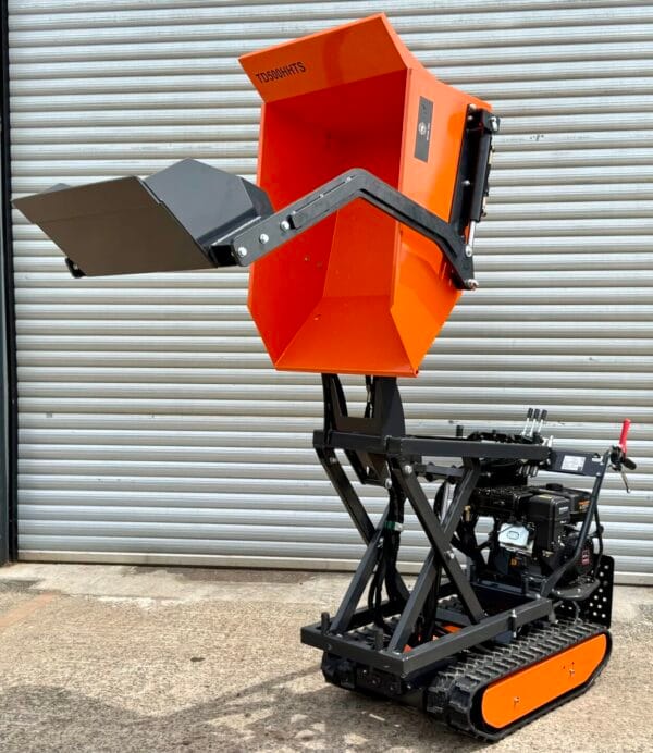 Mini Dumper hydraulic tip Power Barrow Outland Tools TD500HHTS with hydraulic tip Self Loader High Tip