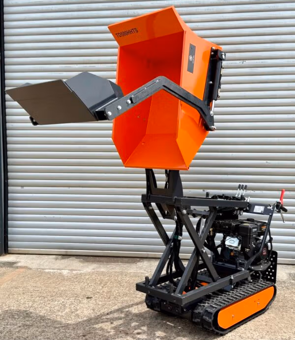 Mini Dumper hydraulic tip Power Barrow Outland Tools TD500HHTS with hydraulic tip Self Loader High Tip