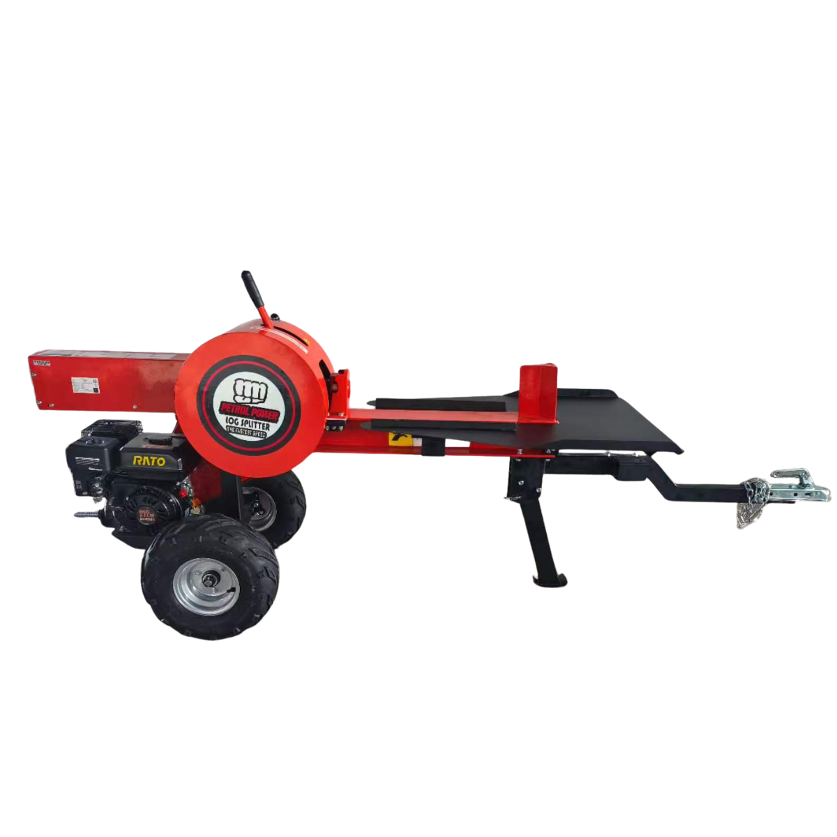 High Speed 34 Ton Kenetic Log splitter 7hp Petrol Outland Tools LS34PK - Image 3