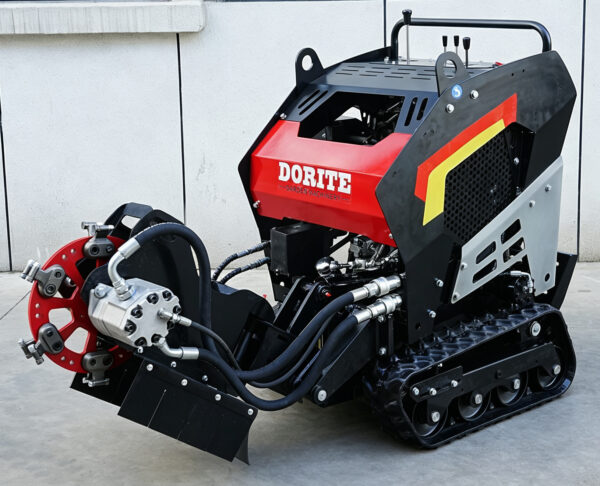 Tracked self propelled stump grinder 27hp Outland Tools RC27H