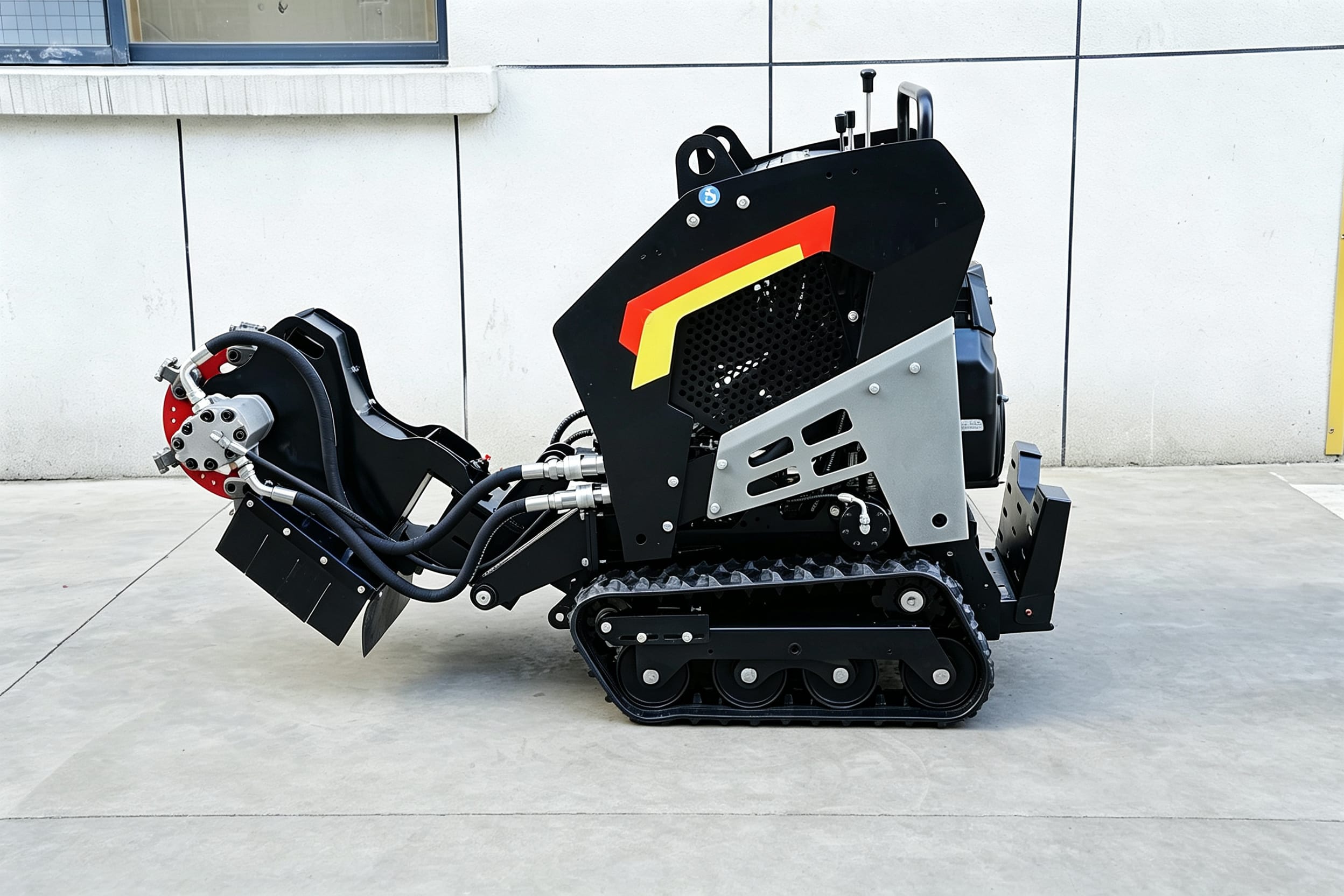 Tracked self propelled stump grinder 27hp Outland Tools RC27H - Image 10