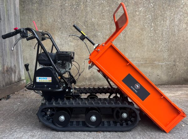 Mini Dumper tracked power barrow Outland Tools TD300A 196cc Petrol 300KG